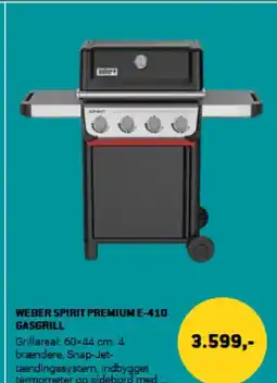XL-BYG WEBER SPIRIT PREMIUM E-410 GASGRILL tilbud
