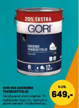 XL-BYG GORI 606 DÆKKENDE TRÆBESKYTTELSE tilbud