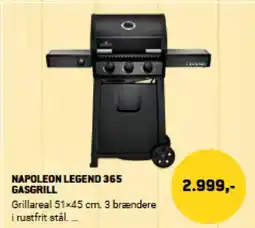 XL-BYG NAPOLEON LEGEND 365 GASGRILL tilbud