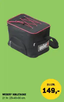 XL-BYG Weber køletaske tilbud