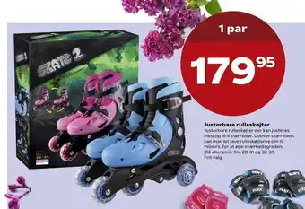 Justerbare rulleskøjter