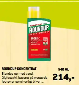 XL-BYG ROUNDUP KONCENTRAT tilbud