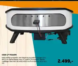 XL-BYG COZZE 17" PIZZAOVN tilbud