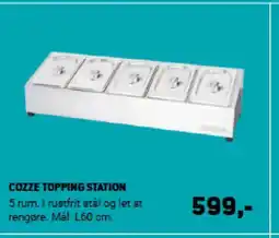 XL-BYG COZZE TOPPING STATION tilbud