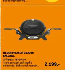 XL-BYG WEBER PREMIUM Q1200N GASGRILL tilbud