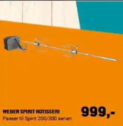 XL-BYG WEBER SPIRIT ROTISSERI tilbud