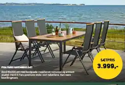 XL-BYG PISA FARD HAVEMØBELS.ET tilbud