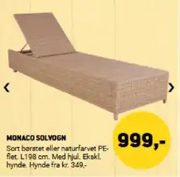 XL-BYG MONACO SOLVOGN tilbud
