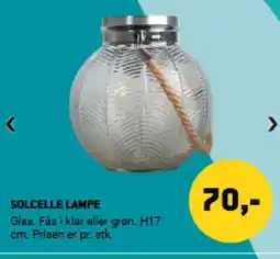 XL-BYG SOLCELLE LAMPE tilbud