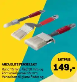 XL-BYG ANZA ELITE PENSELSÆT tilbud