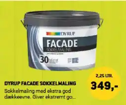 XL-BYG DYRUP FACADE SOKKELMALING tilbud