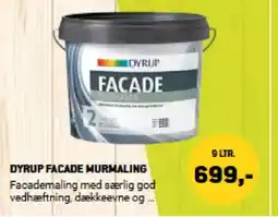 XL-BYG DYRUP FACADE MURMALING tilbud