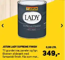 XL-BYG JOTUN LADY SUPREME FINISH tilbud