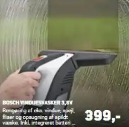 XL-BYG BOSCH VINDUESVASKER tilbud
