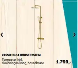 XL-BYG VASSO BS24 BRUSESYSTEM tilbud