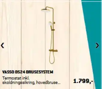 XL-BYG VASSO BS24 BRUSESYSTEM tilbud