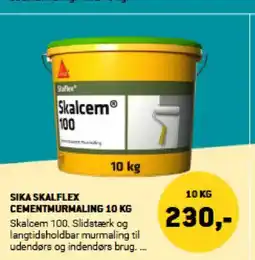 XL-BYG SIKA SKALFLEX CEMENTMURMALING tilbud