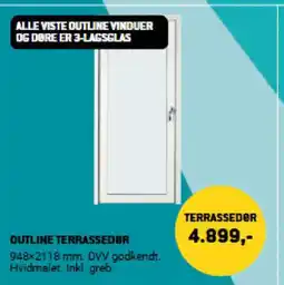 XL-BYG OUTLINE TERRASSEDOR tilbud