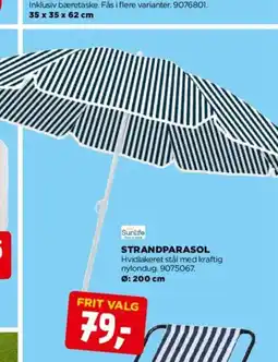 jem & fix STRANDPARASOL tilbud