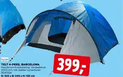 jem & fix TELT 4-PERS. BARCELONA tilbud