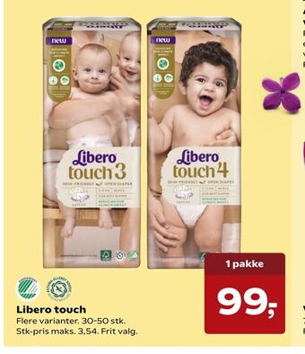 Kvickly Libero touch tilbud