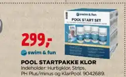 jem & fix POOL STARTPAKKE KLOR tilbud