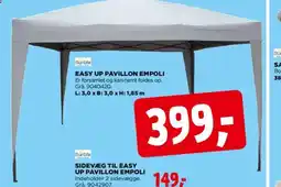 jem & fix EASY UP PAVILLON EMPOLI tilbud