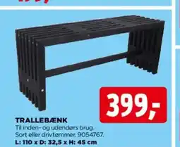 jem & fix TRALLEBÆNK tilbud
