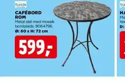 jem & fix CAFÉBORD ROM tilbud