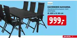 jem & fix HAVEBORD HAVANNA tilbud