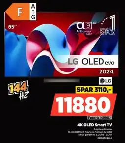 Power LG 4K OLED Smart TV tilbud