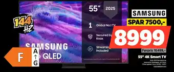 Power SAMSUNG 55" 4K Smart TV tilbud