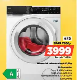Power AEG Automatisk sæbedosering & tilbud
