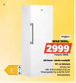 Power Whirlpool 6th Sense - mindre madspild tilbud