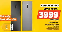 Power GRUNDIG Kan stå i -15°C fryseskab tilbud