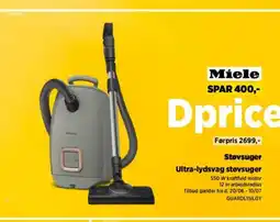Power Miele Støvsuger Ultra-lydsvag støvsuger tilbud