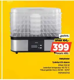 Power Point dehydrator tydelig lcd-skærm tilbud