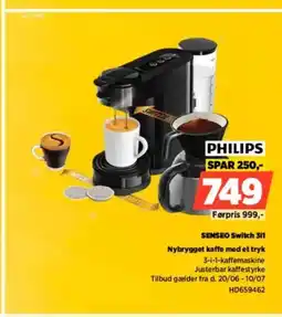 Power PHILIPS SENSEO Switch 311 tilbud