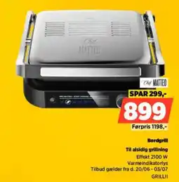 Power Chil MATTED Bordgrill tilbud