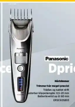 Power Panasonic Hårtrimmer Trimmer hår meget præcist tilbud