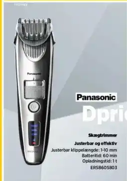 Power Panasonic Skægtrimmer Justerbar og effektiv tilbud