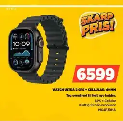 Power WATCH ULTRA 2 GPS + CELLULAR, 49 MM Tag eventyret til helt nye højder. tilbud