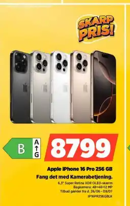 Power Apple iPhone 16 Pro 256 GB tilbud