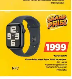 Power WATCH SE GPS Vindunderligt meget Apple Watch for pengene. tilbud