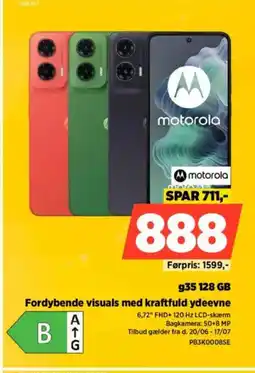 Power Motorola fordybende visuals med kraftfuld ydeevne tilbud
