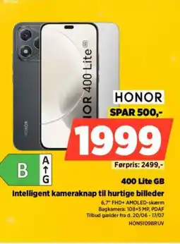 Power 400 Lite GB Intelligent kameraknap til hurtige billeder tilbud