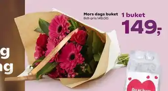 Kvickly Mors dags buket tilbud