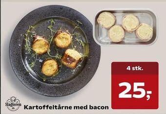 SuperBrugsen Kartoffeltårne med bacon tilbud