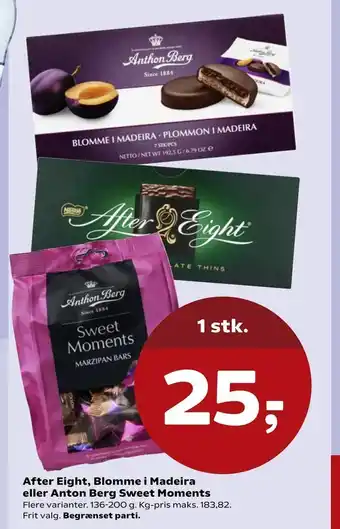 After Eight, Blomme i Madeira eller Anton Berg Sweet Moments