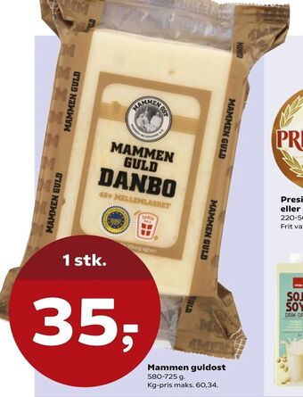 SuperBrugsen Mammen guldost tilbud